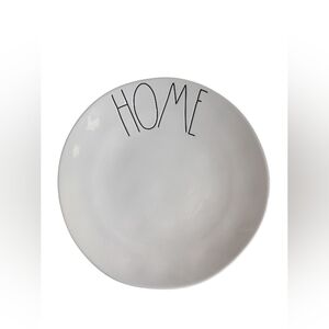Rae Dunn "Home" Ceramic Plate
